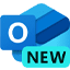 Ícone da nova versão do Microsoft Outlook